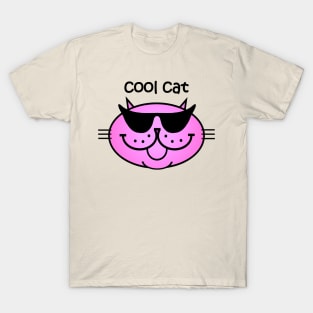 COOL CAT 2 - Pinky T-Shirt